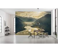 Komar SHX8-038 SHX8-038-Papel Pintado fotográfico (Fieltro), diseño de Lunares Dorados, Fantasía