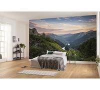 Komar SHX9-059 - Papel pintado fotográfico (fieltro, XXL, decoración, naturaleza, paisaje, dormitorio, salón, oficina, pasillo, 450 x 280 cm), multicolor