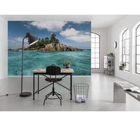 Komar SHX9-078 - Papel pintado fotográfico de fieltro, XXL, decoración, naturaleza, paisaje, dormitorio, salón, oficina, pasillo, tamaño 450 x 280 cm (ancho x alto), multicolor