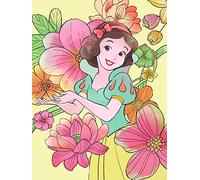 Komar Snow White Flowers., carbón, 30 x 40 cm