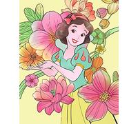 Komar Snow White Flowers., carbón, 40 x 50 cm