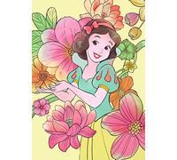 Komar Snow White Flowers., carbón, 50 x 70 cm