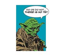 Komar Star Wars Classic Comic Quote Yoda - Póster decorativo (50 x 70 cm), diseño