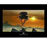 Komar Star Wars Classic RMQ Hoth Probe Droid - Cuadro de Pared (no Incluye Marco), diseño de Star Wars, carbón, WB148-70x50