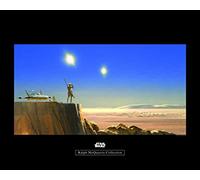 Komar Star Wars Classic RMQ Mos Eisley Edge - Cuadro Decorativo para habitación Infantil, sin Marco, WB152-50x40 cm, tamaño: 50 x 40 cm (Ancho x Alto)