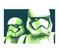 Komar Star Wars Faces Stormtrooper - Cuadro de Pared (no Incluye Marco), diseño de Star Wars, carbón, WB172-70x50