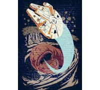 Komar Star Wars - Papel pintado fotográfico, Fieltro, Fantasía, 200 x 280 cm (Breite x Höhe), Bahnbreite 50 cm