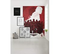 Komar Star Wars - Papel pintado fotográfico, Fieltro, Rot, Weiß, 200 x 280 cm (Breite x Höhe), Bahnbreite 50 cm