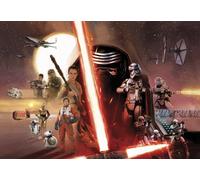 Komar Star Wars Pared Dormitorio Mural Impermeable Mate Vader Naves