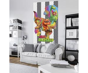 Komar VD 037 - Panel polar Arlo and Spot Paint Clash Butch 1 tira y pasta, multicolor, 120 x 200 cm