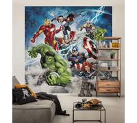 Komar WTD - Papel pintado fotográfico (250 x 250 cm), diseño de Los Vengadores de Marvel