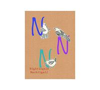 Komar Wandbild Von ABC Animal N | Poster, Bild, Wohnzimmer, Schlafzimmer, Dekoration, Kunstdruck | ohne Rahmen | P036N-40x50 fotomural, carbón