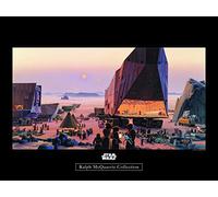 Komar Wandbild Von Star Wars Classic RMQ Java Market | Kinderzimmer, Jugendzimmer, Dekoration, Kunstdruck | ohne Rahmen | WB151-40x30 fotomural, carbón