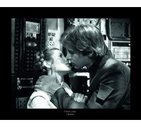 Komar WB 123-50 x 40 cm - Cuadro Decorativo para habitación Infantil, diseño de Leia Han Kiss Quote de Star Wars, sin Marco