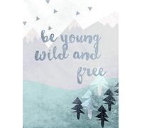 Komar Wild and Free P105C-30x40 cm - Póster decorativo sin marco (30 x 40 cm)