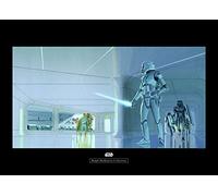 Komar WTD - Cuadro de Pared (70 x 50 cm, 70 x 50 cm), diseño de Stormtrooper de Star Wars