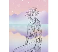 Komar WTD - Cuadro decorativo para habitación infantil (30 x 40 cm), diseño de Frozen