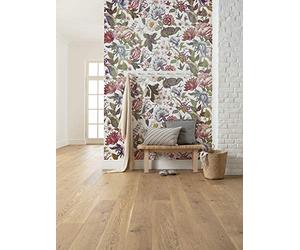 Komar WTD Fleurs de Rêve - Papel Pintado Fotográfico Adhesivo Decorativo de Pared (200 x 280 cm, 4 paneles, ancho de 50 cm), diseño de flores