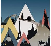 Komar WTD IAX6-0025 - Papel pintado fotográfico (fieltro, 300 x 280 cm), diseño de turismo