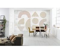 Komar WTD Impasto - Papel pintado fotográfico para salón, dormitorio, decoración, tamaño: 400 x 280 cm (ancho x alto), 8 paneles, ancho 50 cm