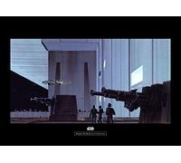 Komar WTD - Mural Decorativo para habitación Infantil, diseño de Star Wars RMQ, sin Marco, 70 x 50 cm (Ancho x Alto)