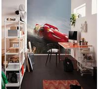 Komar WTD - Papel pintado fotográfico para habitación infantil (200 x 250 cm), diseño de Cars Shine de Disney y Pixar