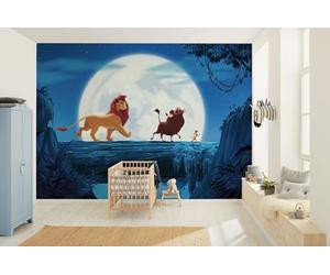 Komar WTD - Papel pintado fotográfico para habitación infantil (350 x 250 cm), diseño de El Rey León de Disney