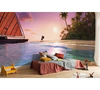 Komar WTD - Papel pintado fotográfico para habitación infantil (500 x 250 cm), diseño de Moana 2 Ocean Spirit de Disney
