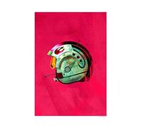 Komar WTD WB094-30x40 - Cuadro Decorativo para Pared (3 tamaños, 3 tamaños, diseño de piloto rebelde, diseño de Star Wars)