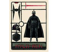 Komar WTD WB181-30x40 - Cuadro Decorativo para habitación Infantil, diseño de Star Wars Toy Kylo, impresión artística sin Marco, Disponible en 3 tamaños, Multicolor