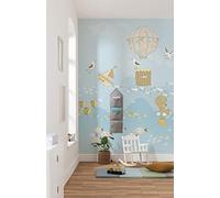 Komar X4-1006 Fotomural, Azul, Amarillo, Verde, Größe: 200 x 250 cm