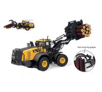 Komatsu Wa475/10 Tool Vínculo Con Log Garra Pala Sollevatronchi 1:50 Modelo