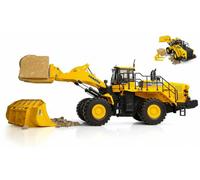Komatsu WA600-8 Cargadora Litros Wheeled Loader Con Tenedores 1:50 Model1:50