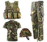 Kombat UK niños del ejército DPM No1 Combo Set, Infantil, Color Camuflaje, tamaño 5-6 años