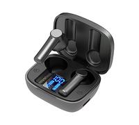 KOMBIUDA 1 Juego Auriculares Inalámbricos Deportivos con Pantalla LED Auriculares In Ear TWS Diseño Ergonómico Estable Compatible