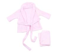 KOMBIUDA 1 Juego Bata de Baño para Recién Nacidos con Diseño de y Toalla Conjunto de Fotografía Adorable para Bebés de Meses Disfraz Cómodo y para Cumpleaños y Fiestas