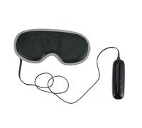 KOMBIUDA 1 Juego eléctrica para los ojos sleep mask sleeping mask masajeador de ojos masajeador con los ojos vendados máscara para el ojo dormido gel de sílice Green