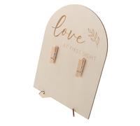 KOMBIUDA 1 Juego Marco de fotos ultrasónico niña recién nacida presenta mami Marco de fotos de Marco de fotos de bebé tablero de fotos de bebe álbum de fotos de bebé de madera