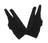 KOMBIUDA 1 Par Guante para Tableta de Dibujo Elasticidad Compatible con Ambas Manos Previene Manchas y Errores