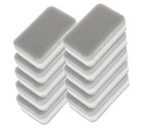 KOMBIUDA 10 esponjas de tres capas, esponja de limpieza, esponja de cocina, resistente a los arañazos, estropajos, estropajos, esponjas de limpieza, cepillo para fregar