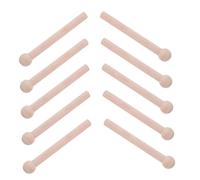 KOMBIUDA 10 Piezas De Para Tableros Perforados Ganchos De Madera Para Tableros Perforados De Madera Para Colgar Para Agitadores Ganchos Para
