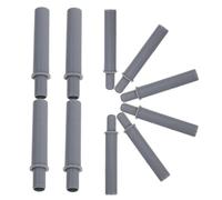 KOMBIUDA 10 Piezas Door Dampers Soft Close For Cabinets Compact Quiet Hydraulic Buffer For Kitchen And Bathroom Wardrobes Plastic Replacement Accessories