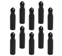 KOMBIUDA 10 Piezas Tapa de Goma para Vertedor de Botella de Licor, Negra