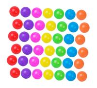 KOMBIUDA 100 Balones de Plástico para Piscinas Infantiles Bolas de Fiesta Coloridas y Ligeras para Juego y Baño Balones Redondas para Accesorios para Piscina y Actividades Recreativas