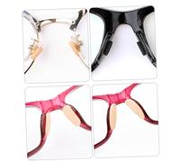 KOMBIUDA 10piezas Almohadillas Nasales Elevadas De Esponja Almohadillas Nasales Antideslizantes Para Gafas De Sol Apoya Gafas Nariz Viajes