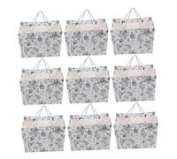KOMBIUDA 10piezas Bolsas De De Cartón Para Diseño Floral y Cinta Para y Decoración