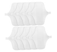 KOMBIUDA 10piezas Paño Menstrual De Algodón Reutilizables y Lavables Toallas Sanitarias Absorbentes Para Uso Diario Compresas Menstruales De Algodón Organico Para Mujeres