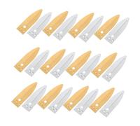 KOMBIUDA 12 Pares Hojas de Anodo de y Zinc Kit de de Batería de Frutas para Investigación Científica y Educación Física Aula Stem Placas de Electroplating