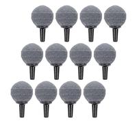 KOMBIUDA 12 Piedras Difusoras de Burbujas para Acuario, Redondas 30x30 Mm, Accesorio Aireador Ultrasilencioso para Acuarios de Agua Dulce y Marina, Mejora Circulación y