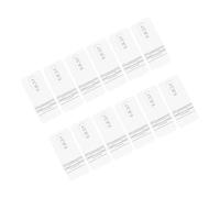 KOMBIUDA 12juegos Cerraduras De Bisagra Plana Acrílico Transparente Pestillos De Hebilla Para Cajas Gabinetes Hogar y Oficina